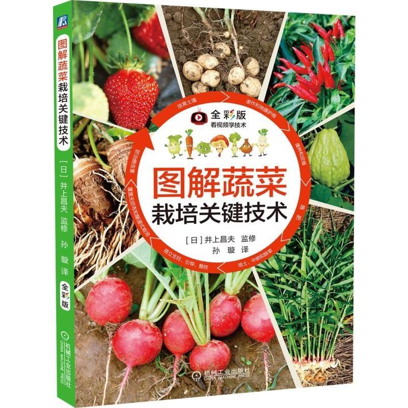 正版 图解蔬菜栽培关键技术井上昌夫|8062838