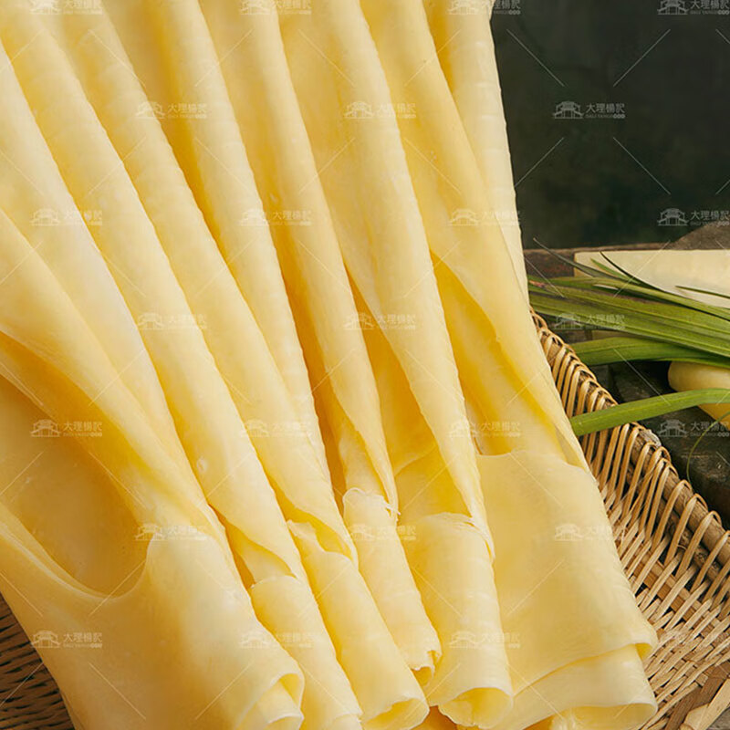 lzjv云南大理特产杨记乳扇500g新鲜烤奶皮奶酪奶片手工选配玫瑰酱小吃