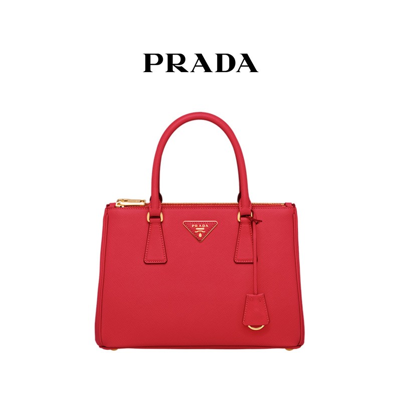 普拉达prada,prada普拉达女包 普拉达prada 22春夏女士galleria saffiano 皮革中号手袋 杀手包