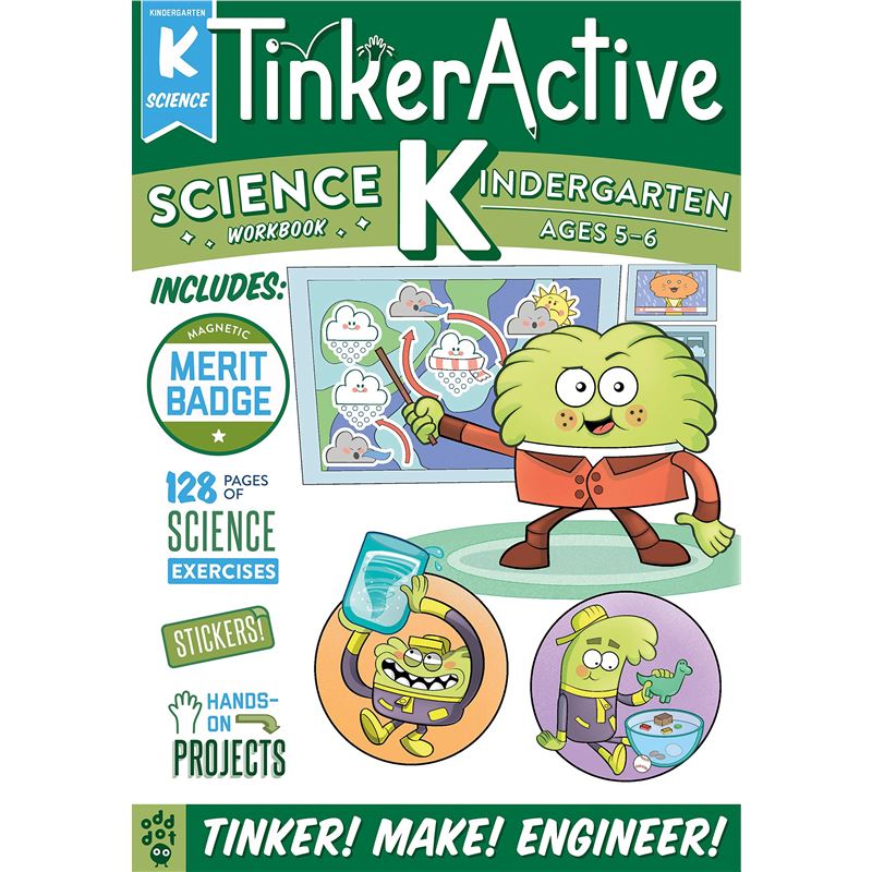 TinkerActive Workbooks: Kindergarten Science