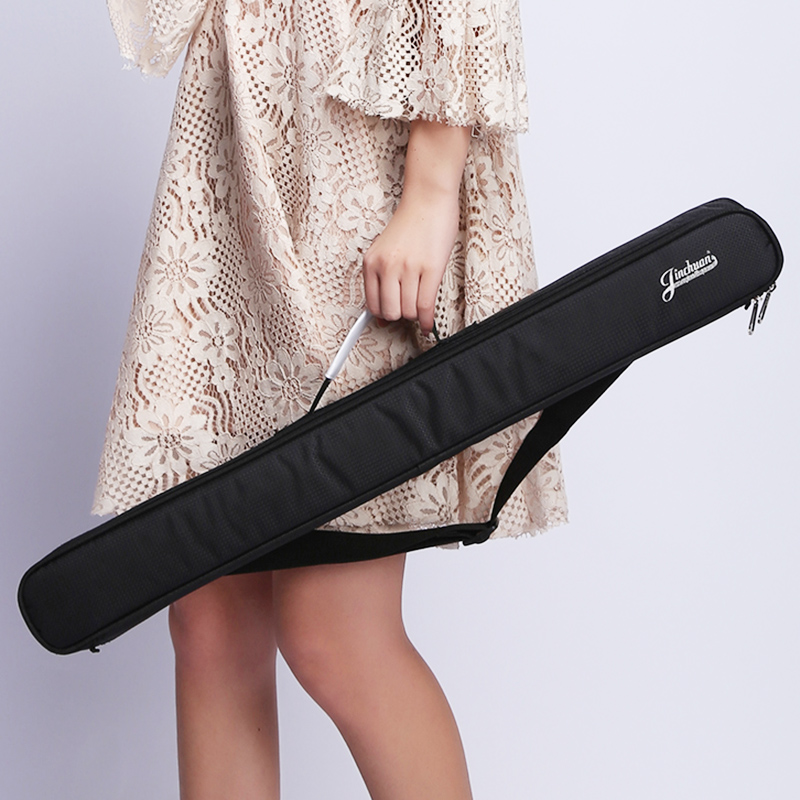 jinchuan便携专业笛子包竹笛包可手提斜挎单肩背防震牛津布防泼水收纳