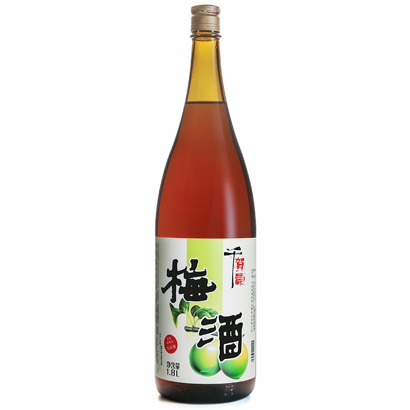 千贺寿梅酒1.8l 日本日式梅酒青梅子酒果酒女士利口酒晚安酒小甜酒 1.
