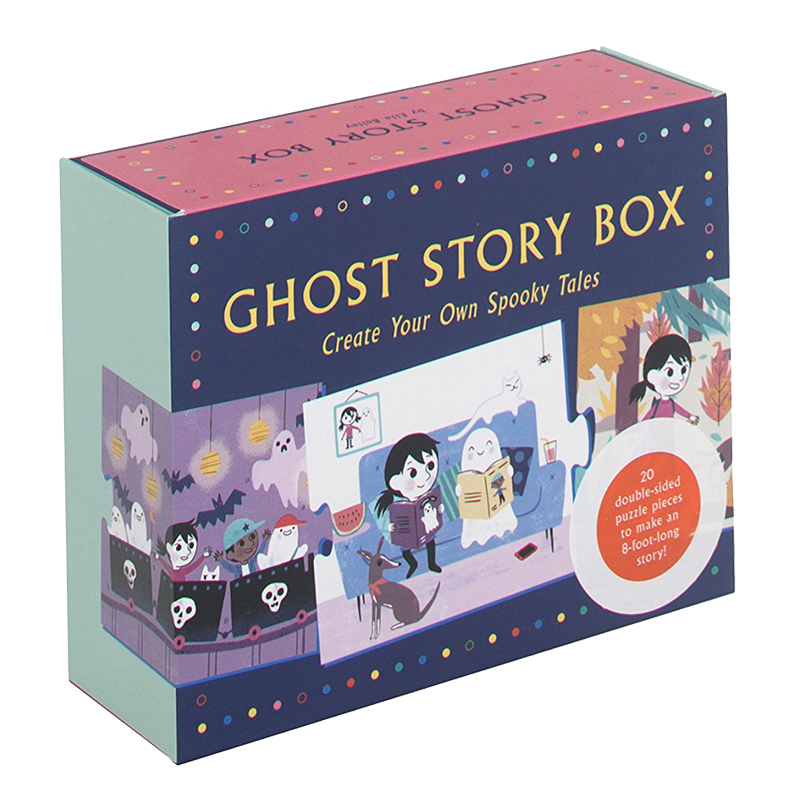 预订英文原版 ghost story box 鬼故事的盒子 拼图故事盒 儿童鬼故事