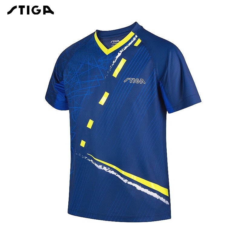 斯帝卡(stiga)乒乓球服套装男乒乓球衣运动服短袖女训练服比赛服速干