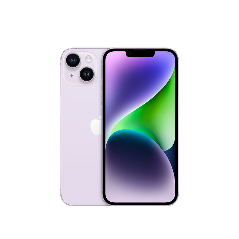 京东百亿补贴：Apple 苹果 iPhone 14 5G智能手机 128GB 紫色 