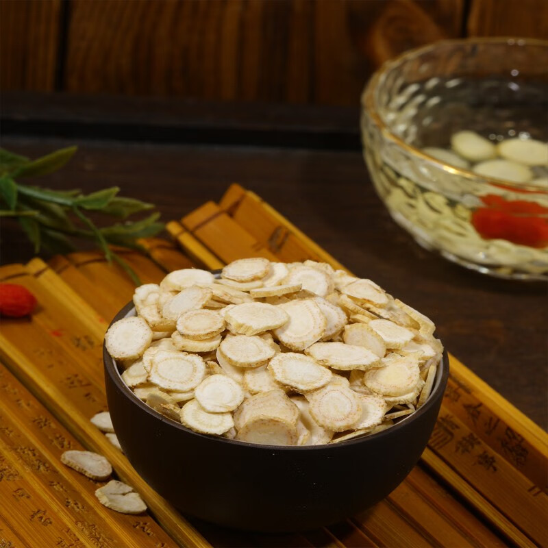 星诺饮 西洋参非进口长白山花旗参含片吉林西洋参切片（直径小于0.8cm）西洋参片泡水枸杞罐装滋补软支 100克 * 1罐