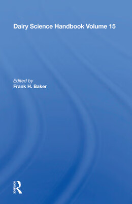预订 Dairy Science Handbook: Vol. 15