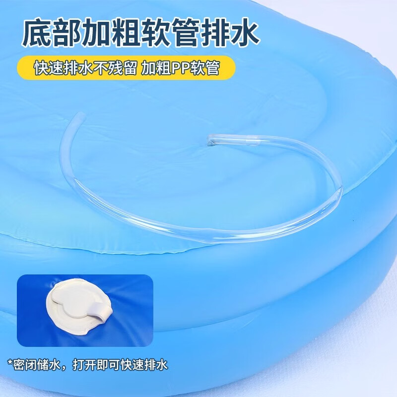 东祝今康瘫痪老人洗澡神器卧床老人洗澡床病人洗浴槽电动充气式可折叠 双层【加高加厚】+电动气泵+维修包 【快充成型 折叠收纳】