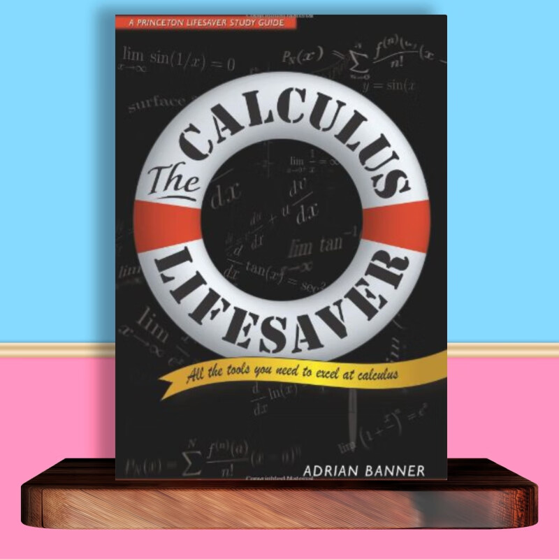 纸质英文书 the calculus lifesaver现货 纸质版