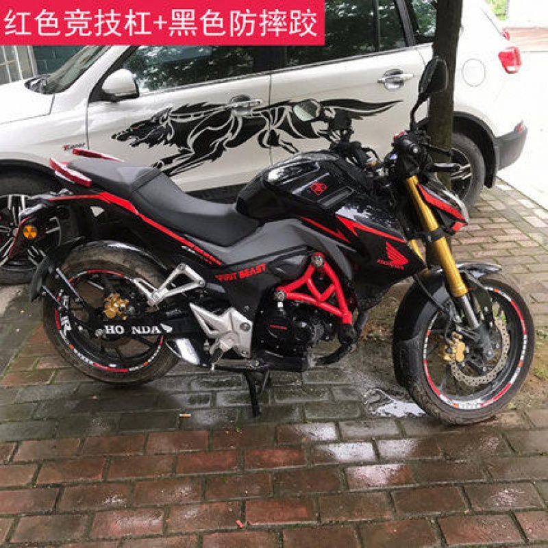 本田cb190r保险杠暴锋眼cbf190r护杠国四鸷道190ss防摔杠保险杠暴风眼