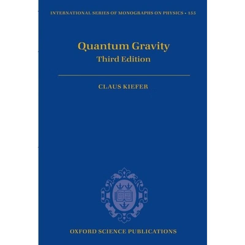 预订 Quantum Gravity: Third Edition