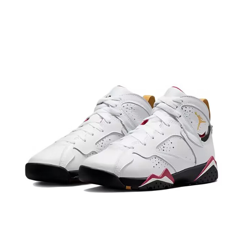 耐克(nike) air jordan 7 gs aj7 乔7篮球鞋 白红dq6040-106 35.
