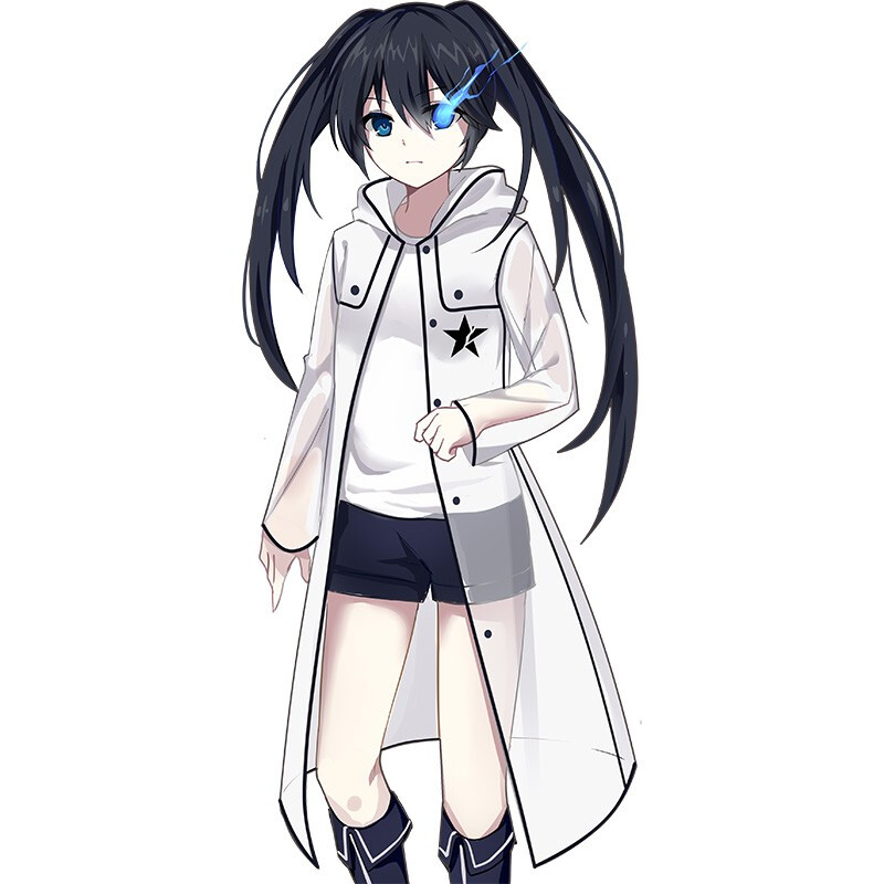 巧奈黑岩射手周边概念透明雨衣男女学生二次元动漫雨衣外套雨衣款