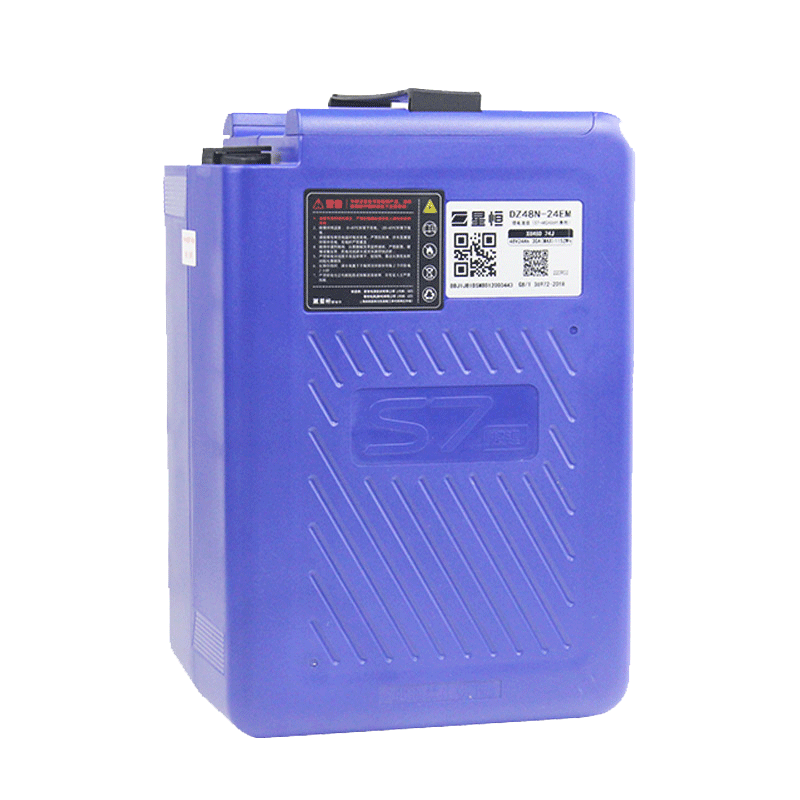 星恒鋰電池XH48V24-J超鋰S7電動(dòng)車鋰電池48V 48v24Ah振特口不含充電器