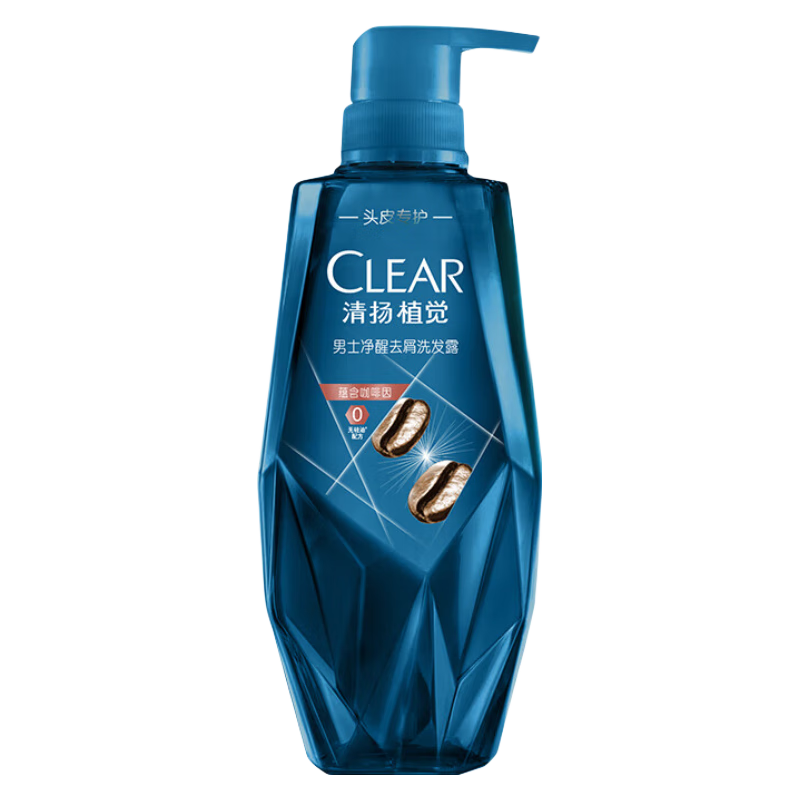 清扬(clear)植觉男士净醒去屑洗发露380ml/700ml  100ml洗发水(香型