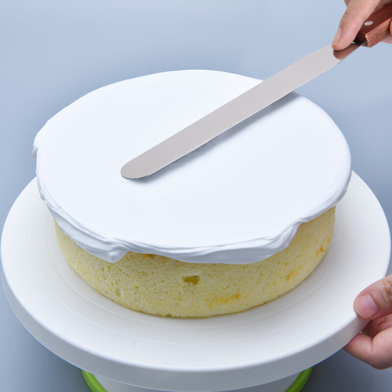 帕帕罗蒂 面包刀 蛋糕抹刀 烘焙工具不锈钢锯齿刀蛋糕刀 奶油抹刀切片