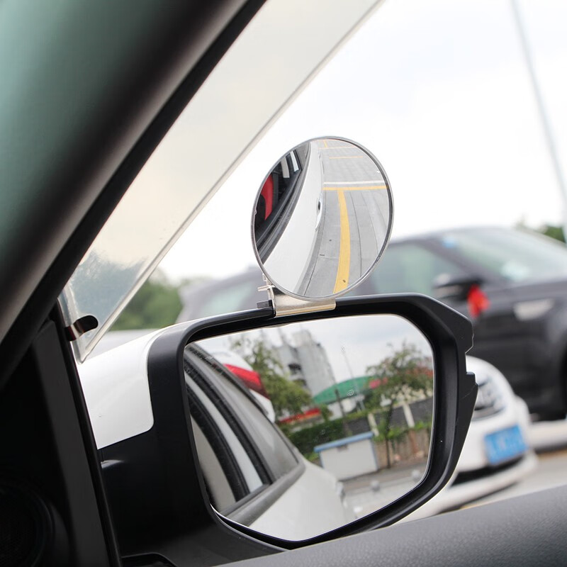 杰勒 汽车教练镜辅助倒车镜教练车后视镜用品盲区小圆镜捷达广角镜副