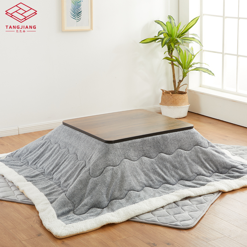 2023新款被炉 日式取暖桌日本和室坐地桌矮桌小茶桌暖被桌暖炉桌 (75*