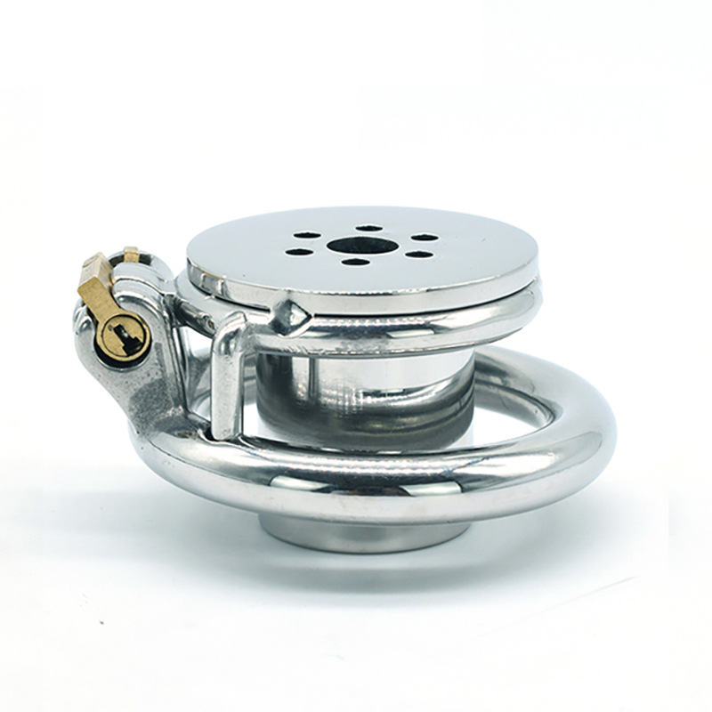 负数锁男用cb负极锁超小极限0值平板鸟笼可带导管bdsm 149(40mm圆环)