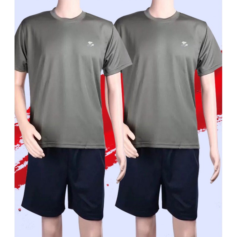2022体能服陆军短袖 体1能训练服套装夏季男女军迷短袖短裤作训服速干