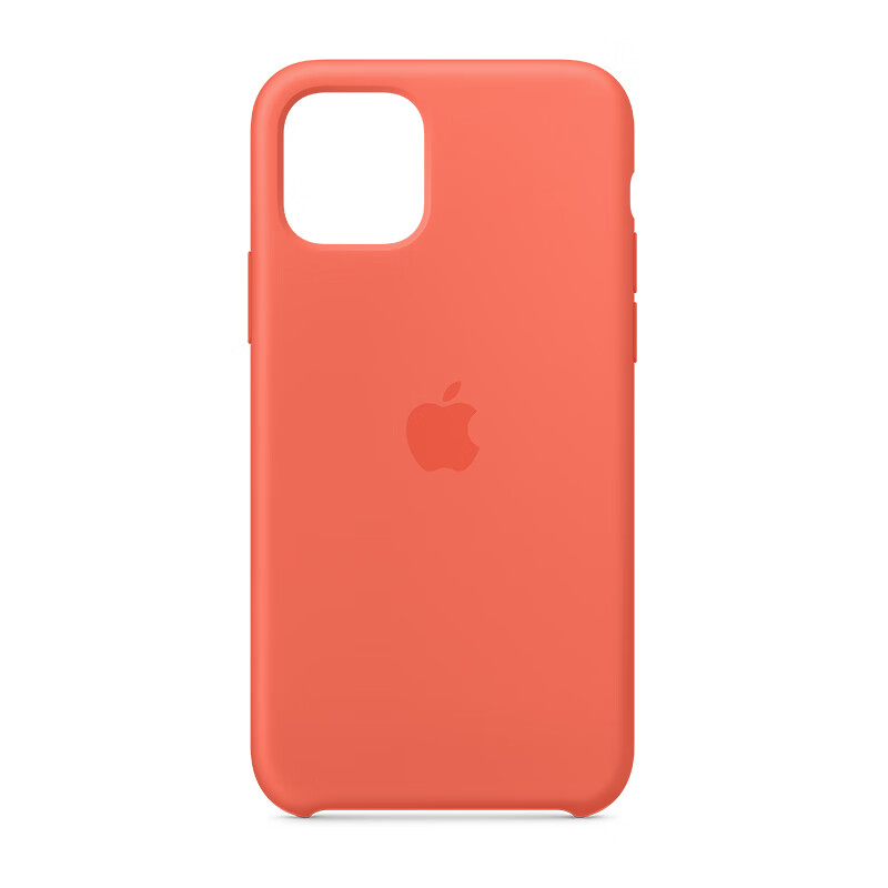 Apple iPhone 11 Pro 原装硅胶手机壳 保护壳 - 柑橘色 (橙色)