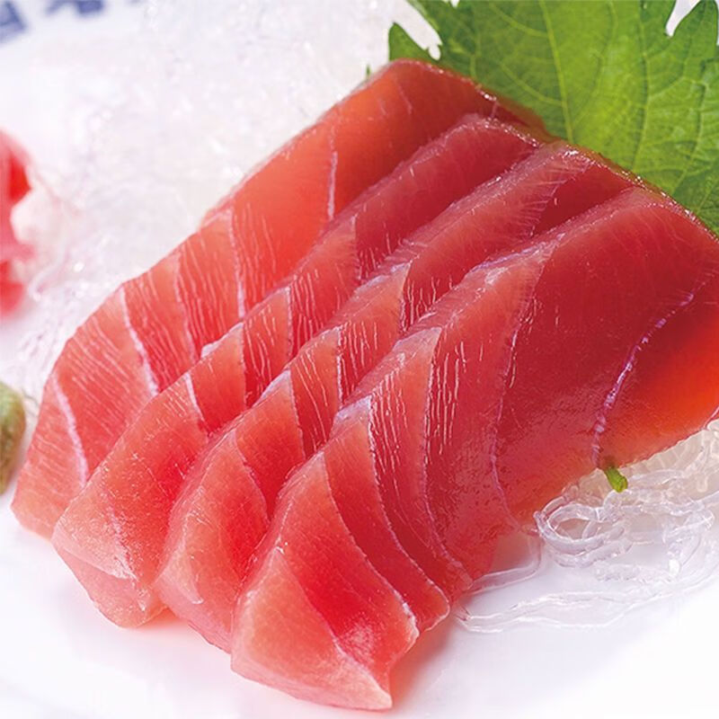 金枪鱼新鲜刺身海鲜整条中段日料生鱼片鲔鱼冷冻 （试吃装）约350-400克