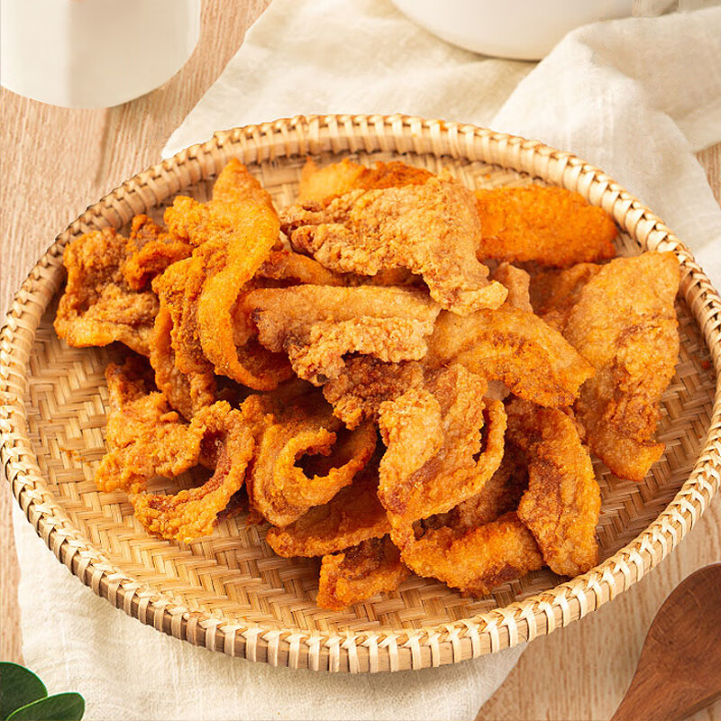 研磨时光猪油渣 酥脆猪油渣 100g*2袋酥脆猪油渣脆皮五花肉瘦香酥猪肉
