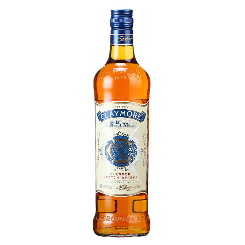 剑威(claymore)苏格兰威士忌 英国原装进口洋酒700ml
