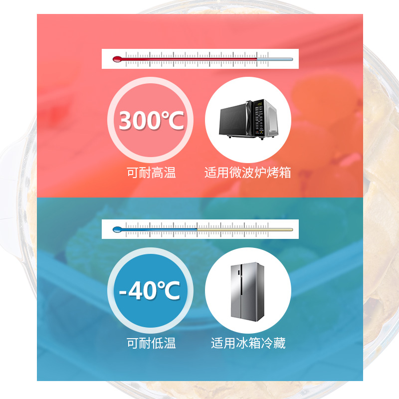 欧贵厨法国进口耐高温高硼硅玻璃披萨模具微波炉烤箱可用鲍鱼盘 圆形带柄26cm(1.3L)