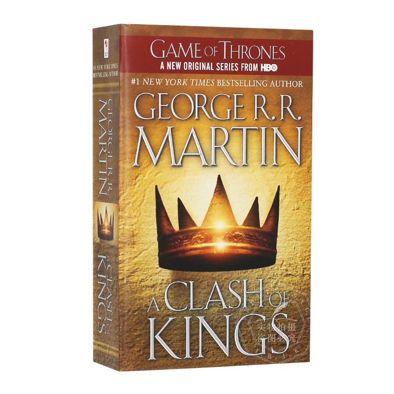 冰与火之歌2 列王的纷争 英文原版 A Clash of Kings 权力的游戏 乔治马丁 奇幻文学