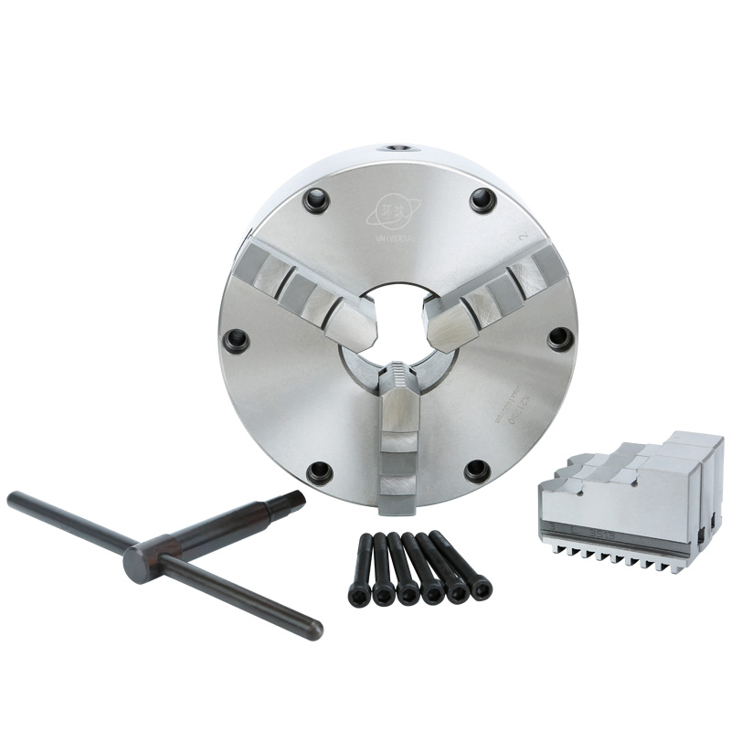 三爪卡盘环球卡盘三爪前穿六孔前6孔卡盘250卡盘前穿卡盘200卡盘 呼和
