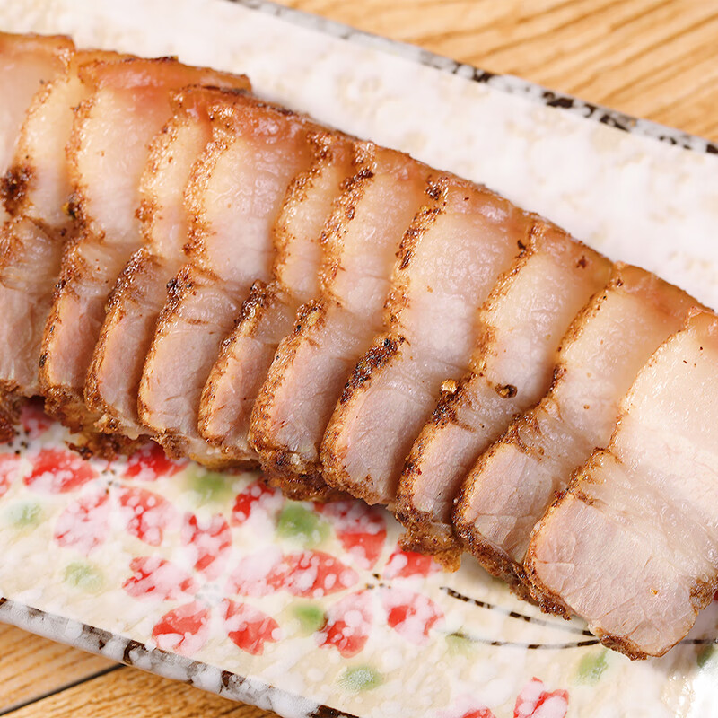虎钢馋咸猪肉原住民美食腌制调理三层肉新鲜油炸香酥五花肉烤肉冷冻