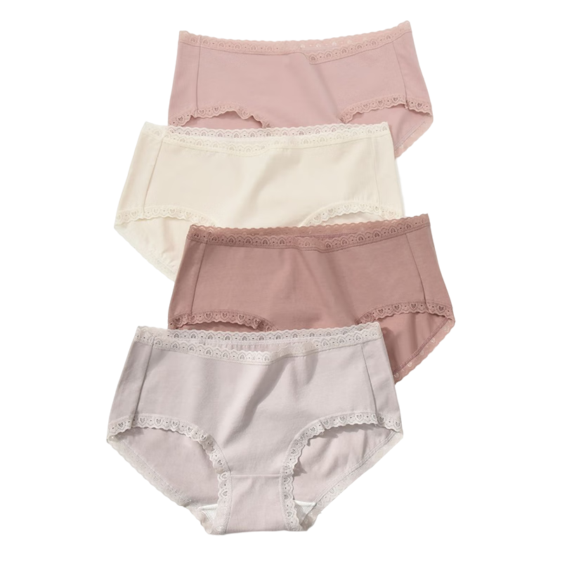 ������4��װ�¿�������˿�ߴ�����Ůʿ�ڿ�����͸�����ʿ����̿��ڿ�Ů ��4��װ�����/ǳ��/ǳ��/ǳ�� M (����80-100��) 29.8Ԫ