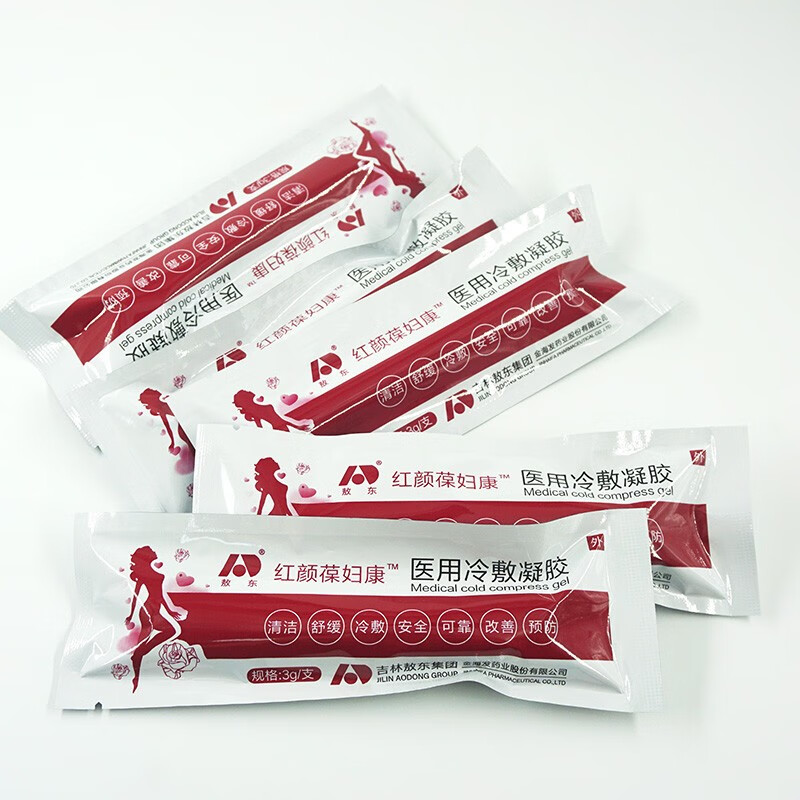 吉林敖东红颜葆妇康冷敷凝胶保妇康3g*6支 【1盒装】