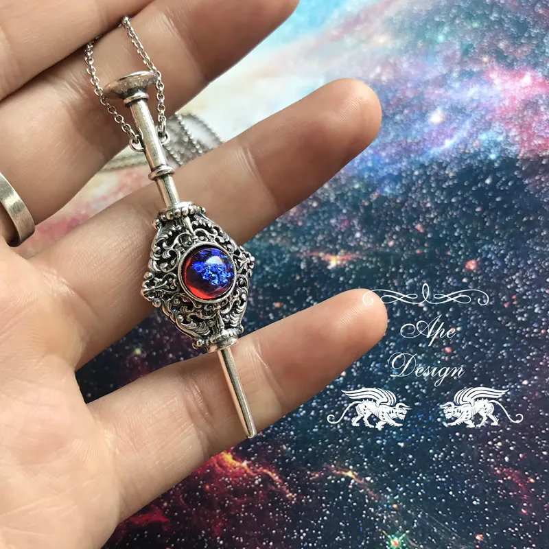 致可哈利波特周边项链 格林德沃吊坠血盟契约项链电影周边饰品挂件