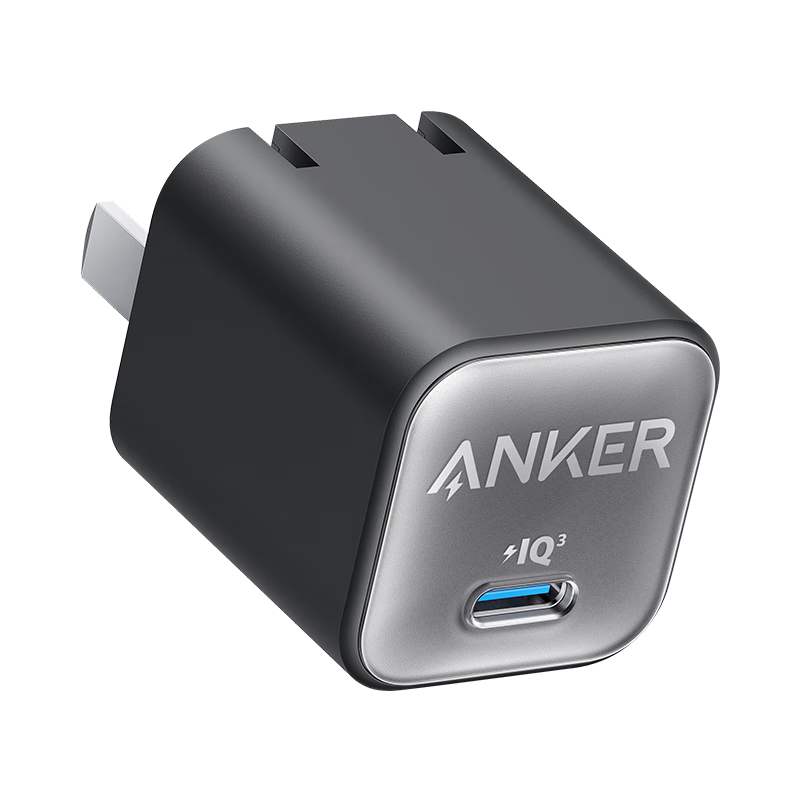 Anker 安克 511 安芯充pro iphone14快充充电器30W手机充电头适用苹果14/13 新升级|丁香紫