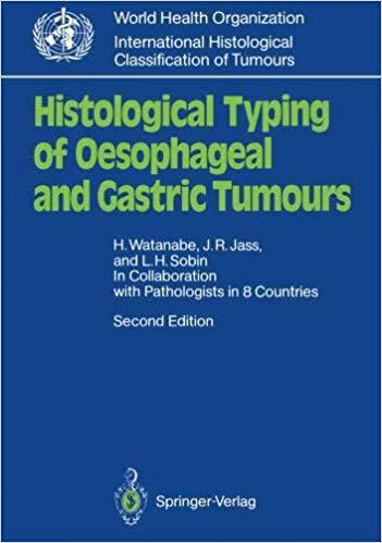 预订 histological typing of oesophageal and gastric tumours