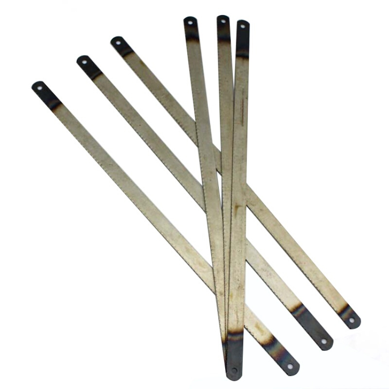 手用钢锯条锯片手板锯锯子细齿木工手工锯条300mm 18齿加厚锯条50根