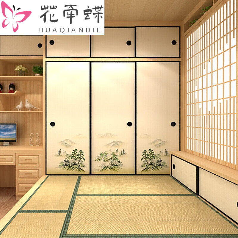 飘窗柜子整体卧室部分实木榻榻米床衣柜一体屋飘窗