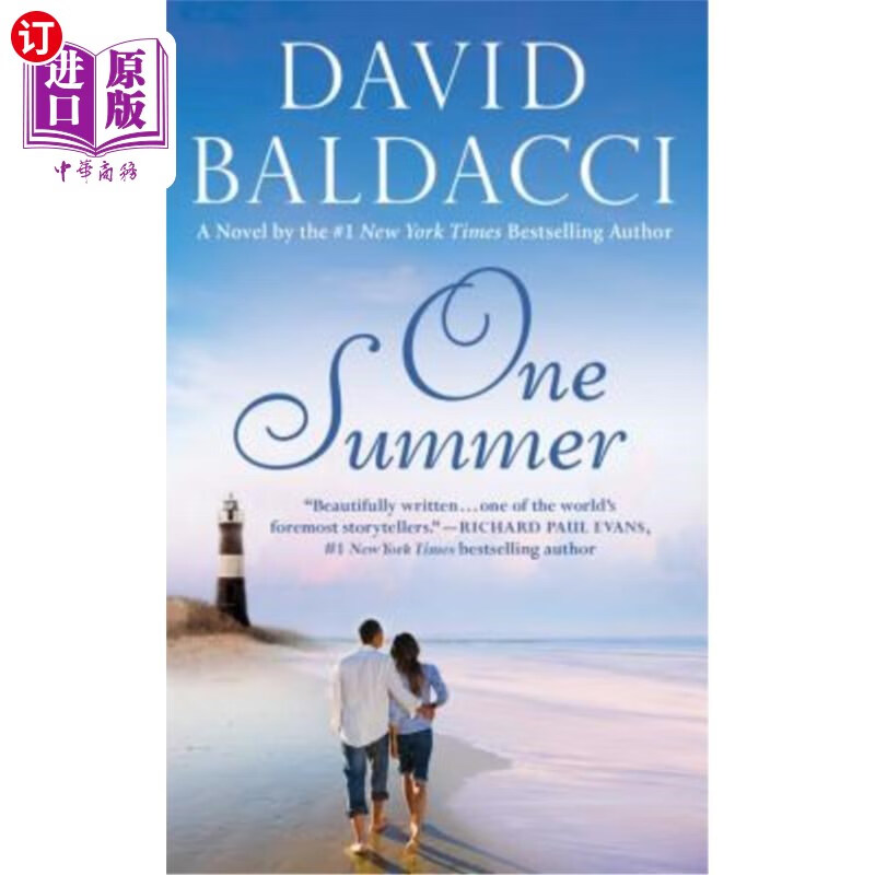 海外直订one summer (large type / large print) 一个夏天(大号字体