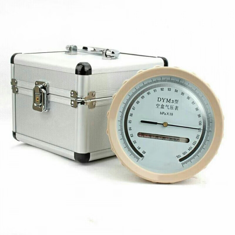 空盒气压表dym3高精度大气压计膜盒气压表环境检测用空气压力表 dym3