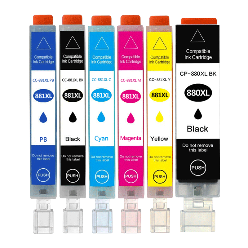 ��ӡ�ʼ��ݼ���TS9180 TS8380 TS8380t TS8280 TS8180 TS6180 TS6280 TS6380 TS708 TS708t TS9580��ӡ��ī�� PGI880/CLI881ī��(��ɫ��װ) 260Ԫ