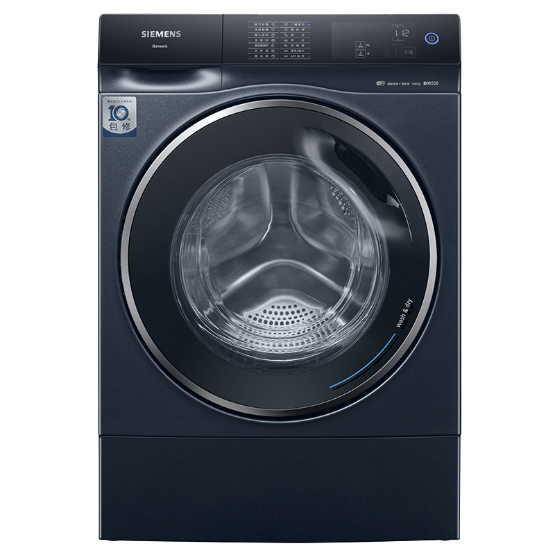 �����ӣ�SIEMENS��12�����Ƶ��Ͳϴ�»�ȫ�Զ����ô����ϴ��һ��һ����Ч ����������˿�����ȫ������ WS74D3A10W ��ɫ