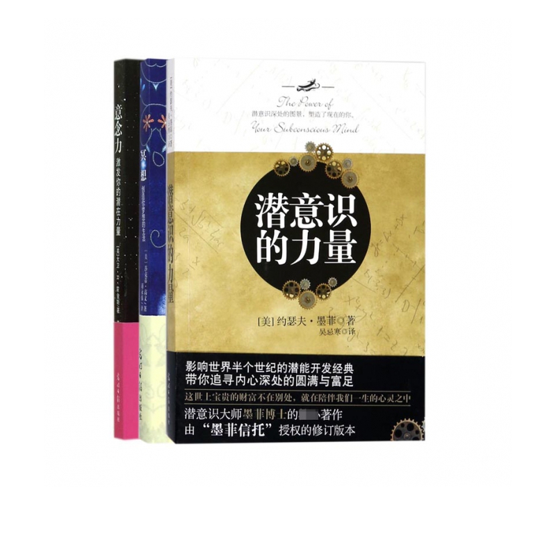 潜意识的力量&冥想&意念力 共三册 力 共三册