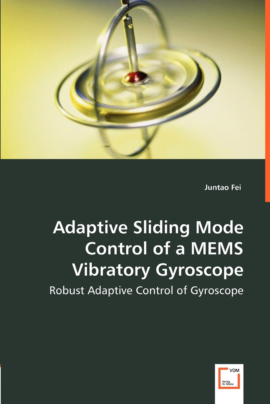 adaptive sliding mode control of a mems vibratory gyroscope