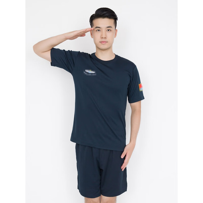 绿野客喆湘全新升级空军训练服套装飞行员圆领短袖t恤衫速干透气军迷