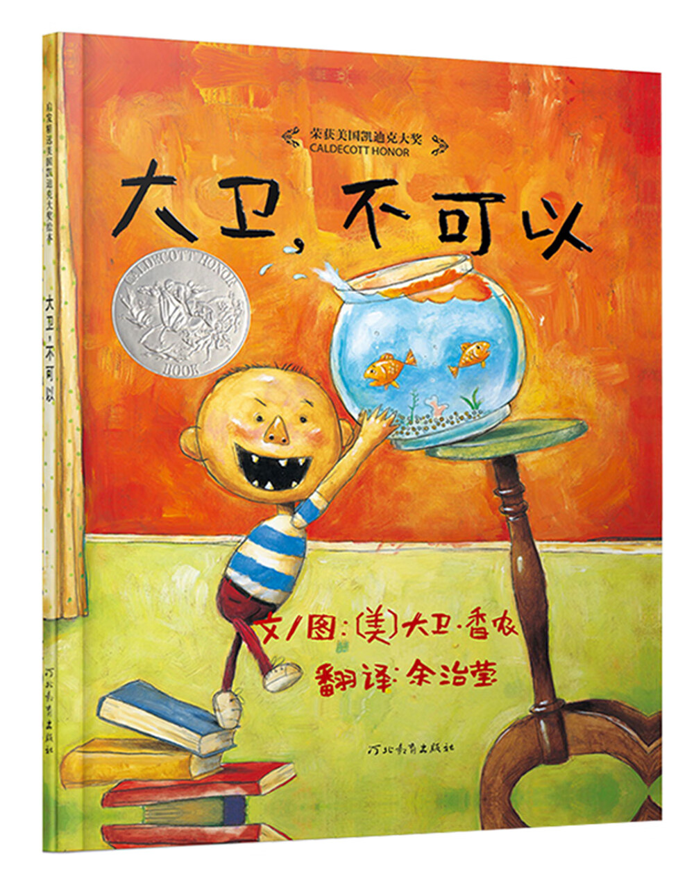 大卫不可以大人不是权威爱才是真理绘本大师大卫香农作品凯迪克银奖