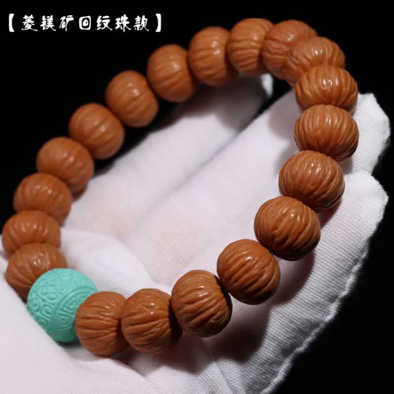 彩荷金丝猴头土豪南瓜桩手串 精品土豪小凤羽矮桩猴头核桃 松石款】直径13.5mm*10mm 使用感如何?