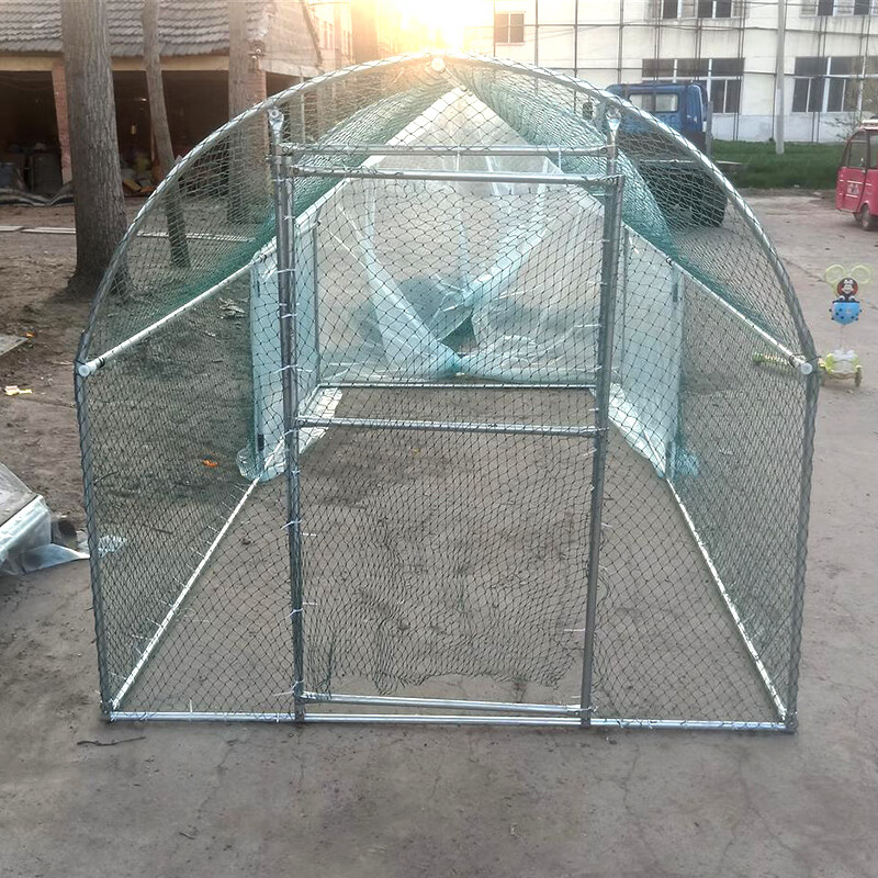 OEMG鸡舍鸡棚养殖鸡笼户外养鸡棚大棚骨架鸽子鸡舍棚鸡屋鸡场屋顶户外 2米宽6米长2米高属于什么档次？