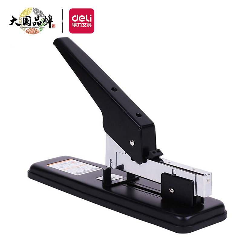 得力(deli)100页重型订书机/订书器 适配23/6~23/13订书钉 办公用品 黑色33349怎么样,好用不?
